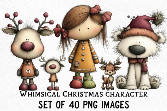 Download Whimsical Christmas Character - Christmas Collection