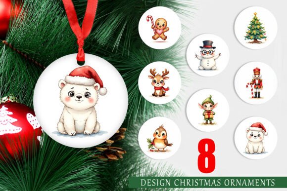 Download Chibi Christmas Cuties Ornament PNG - Christmas Collection