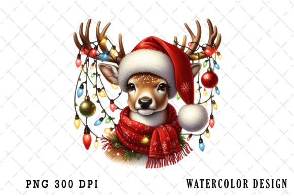 Download Funny Christmas Reindeer Clipart Bundle - Christmas Collection
