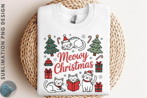 Download Meowy Christmas PNG - Christmas Collection