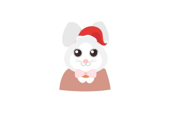Download Christmas Animal Characters with Hat - Christmas Collection