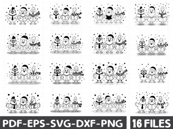 Download Quirky Christmas Chiken - Christmas Collection