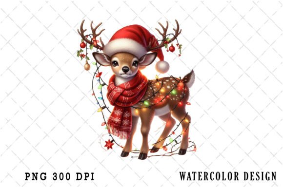Download Funny Christmas Reindeer Clipart Bundle - Christmas Collection
