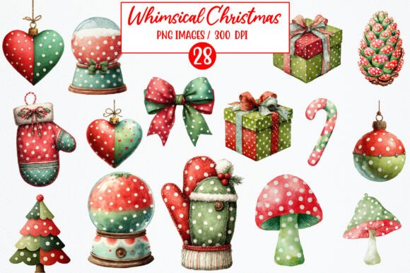 Download Whimsical Christmas Clipart - Christmas Collection