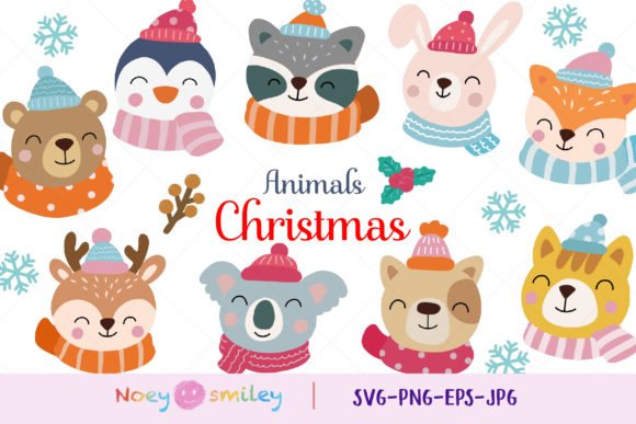 Download Christmas Animals Clipart, Xmas Animals - Christmas Collection