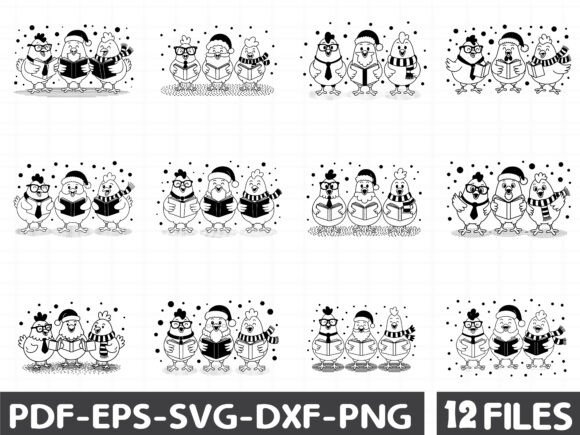 Download Quirky Christmas Chiken - Christmas Collection