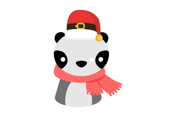 Download Christmas Animal Characters with Hat - Christmas Collection